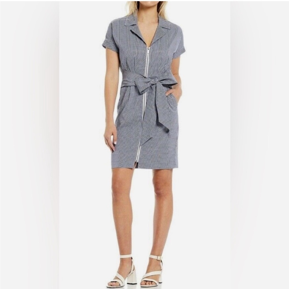 LDT Courtney Gingham Shirt Dress